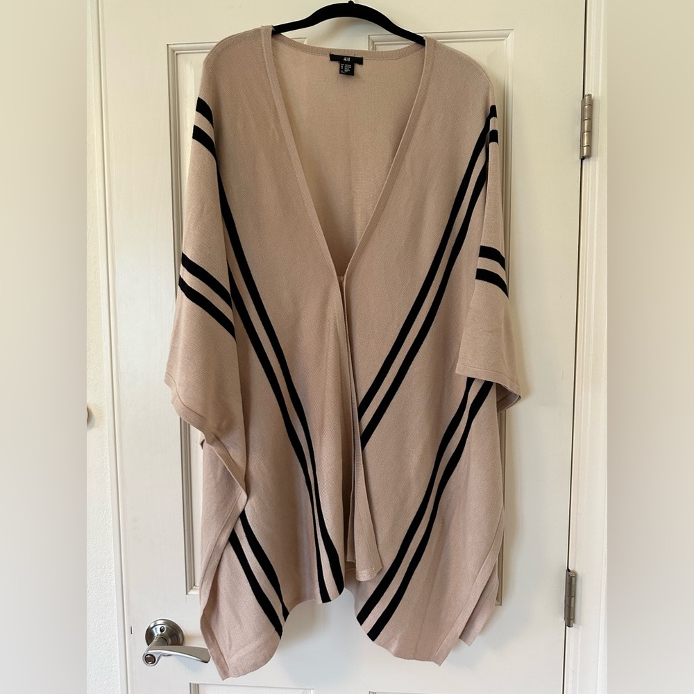 Striped Poncho